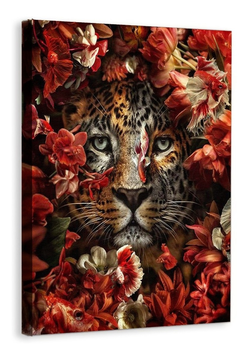 Cuadros Decorativos Animales Flores Modernos Varios Canvas
