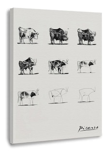 Foto 2 | Cuadros Picasso Abstractos Minimalista Modernos Canvas Museo