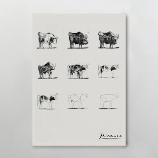 Foto 3 | Cuadros Picasso Abstractos Minimalista Modernos Canvas Museo