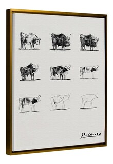 Foto 5 | Cuadros Picasso Abstractos Minimalista Modernos Canvas Museo