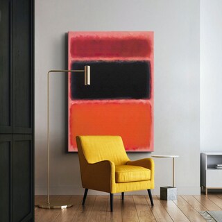 Foto 1 | Cuadros Canva Mark Rothko Arte Abstracto Bastidor 60x80cm
