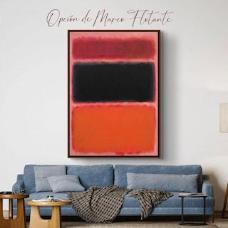 Foto 3 | Cuadros Canva Mark Rothko Arte Abstracto Bastidor 60x80cm