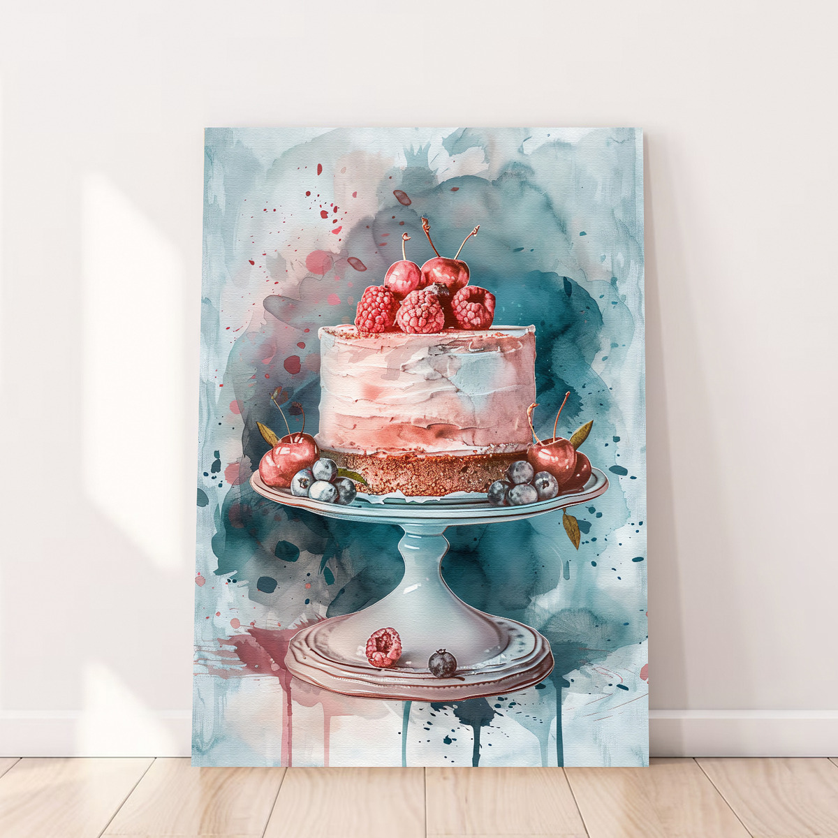 Cuadro Canvas Decorativo Para Pasterleia Panaderia Pasteles
