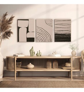 Foto 1 | Cuadros Decorativos Modernos Minimalist Lineal Canvas Grueso