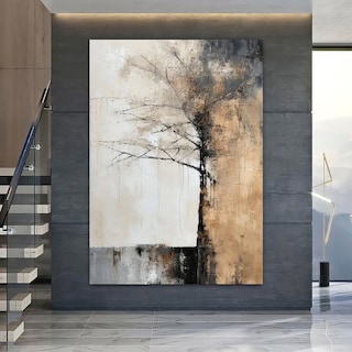 Foto 1 | Cuadro Grande Canvas Abstracto Arte Original Moderno 120x90