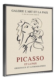 Foto 5 | Cuadros Picasso Abstractos Minimalista Modernos Canvas Museo