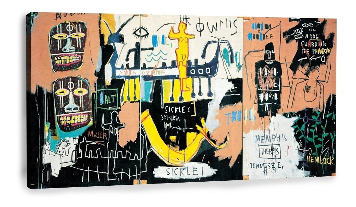 Cuadros Canvas Jean-michel Basquiat Arte Moderno Por Art Color History Of The Black People