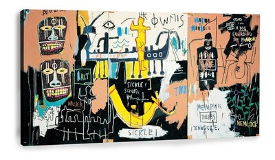 Foto 1 | Cuadros Canvas Jean-michel Basquiat Arte Moderno Por Art Color History Of The Black People