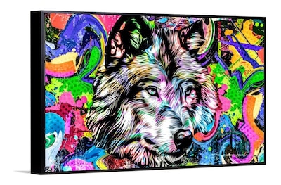 Foto 4 | Cuadros Decorativos Abstracto Moderno Animales Colores 4k