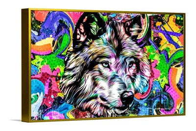 Foto 5 | Cuadros Decorativos Abstracto Moderno Animales Colores 4k