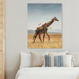 Foto 5 | Cuadros Decorativos Animales León Elefante Jirafa Canvas 4k