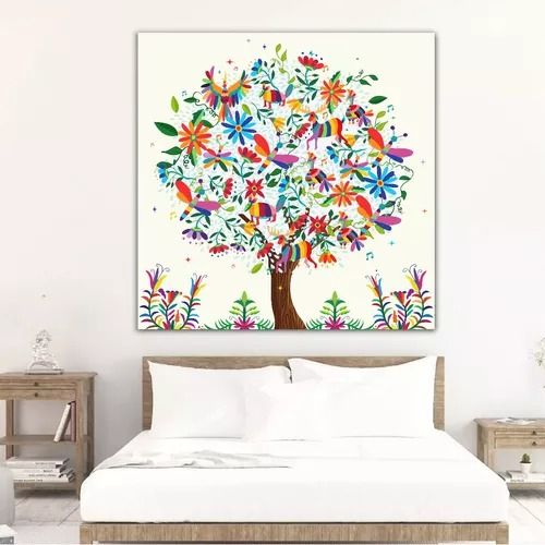 Cuadro Arbol De La Vida Con Marco 120x80cm