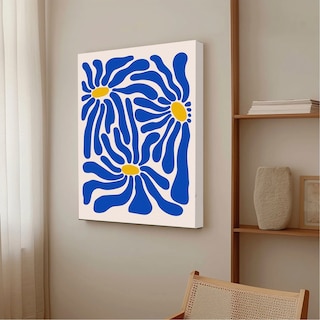 Foto 1 | Cuadros Modernos Botanico Bohemio Floral Canvas 40x60cm