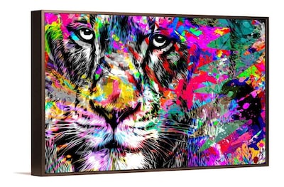 Foto 3 | Cuadros Decorativos Abstracto Moderno Animales Colores 4k