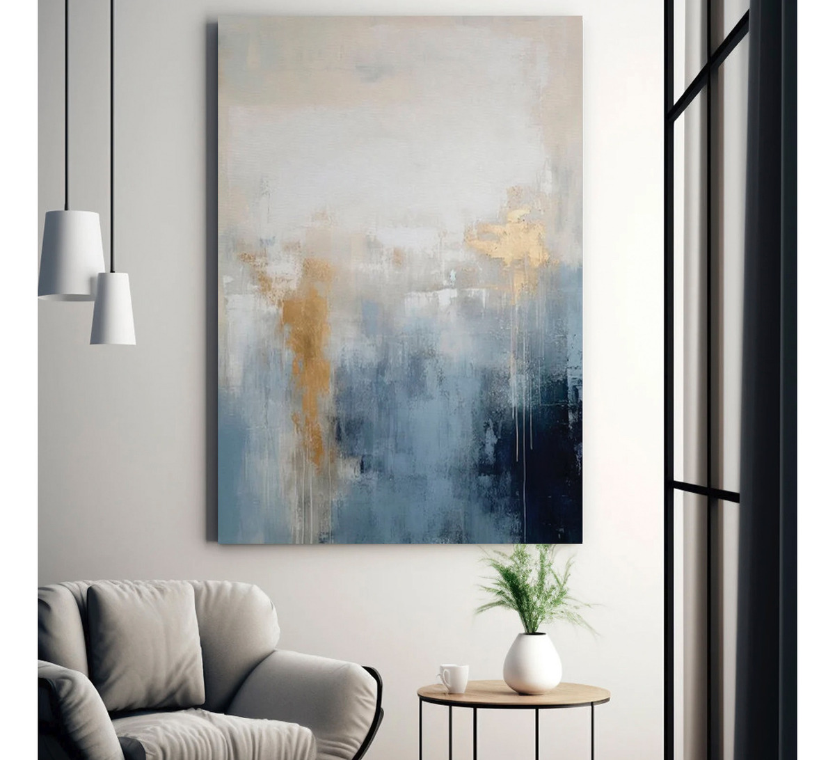 Cuadro Grande Canvas Abstracto Arte Original Moderno 120x90
