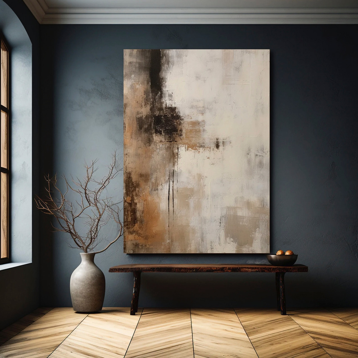 Cuadro Grande Canvas Abstracto Arte Original Moderno 120x90