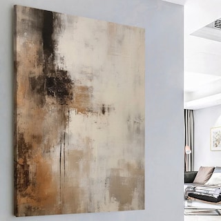 Foto 4 | Cuadro Grande Canvas Abstracto Arte Original Moderno 120x90