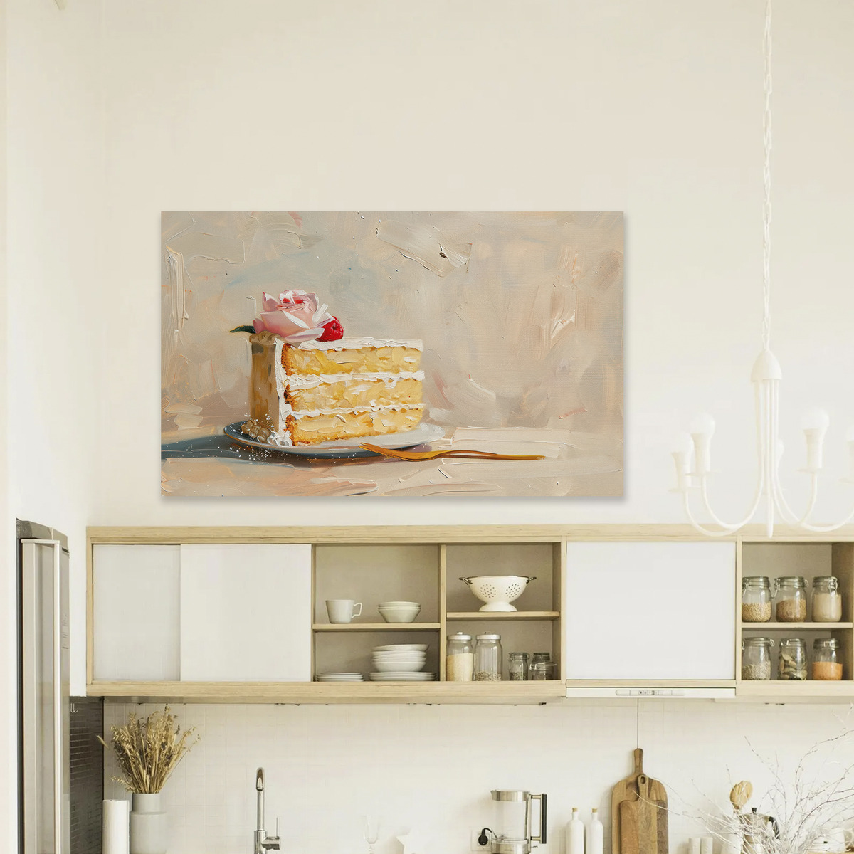 Foto 4 | Cuadro Canvas Decorativo Para Pasterleia Panaderia Pasteles