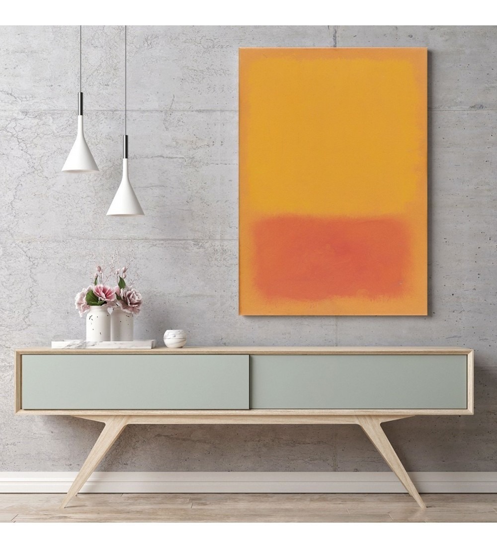 Foto 1 | Cuadros Canva Mark Rothko Arte Abstracto Bastidor 60x80cm