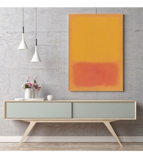 Foto 1 | Cuadros Canva Mark Rothko Arte Abstracto Bastidor 60x80cm