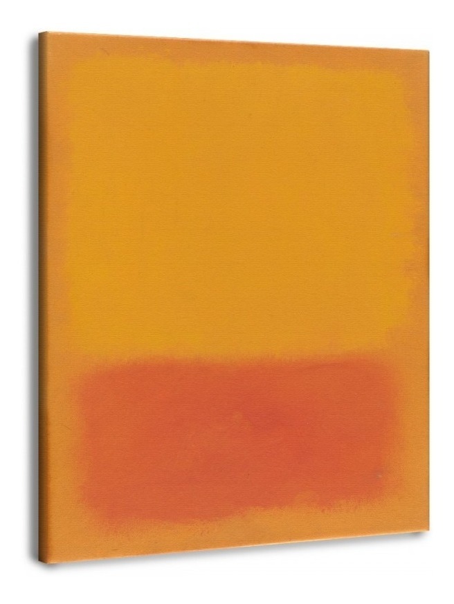 Foto 3 pulgar | Cuadros Canva Mark Rothko Arte Abstracto Bastidor 60x80cm
