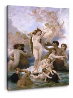 Foto 1 | Cuadros Canvas Arte Bouguereau Ángeles Modelos Con Marco