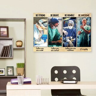 Foto 3 | Cuadro Decorativo Consultorio Medico Regalo Doctores Heroes