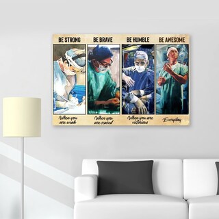 Foto 4 | Cuadro Decorativo Consultorio Medico Regalo Doctores Heroes