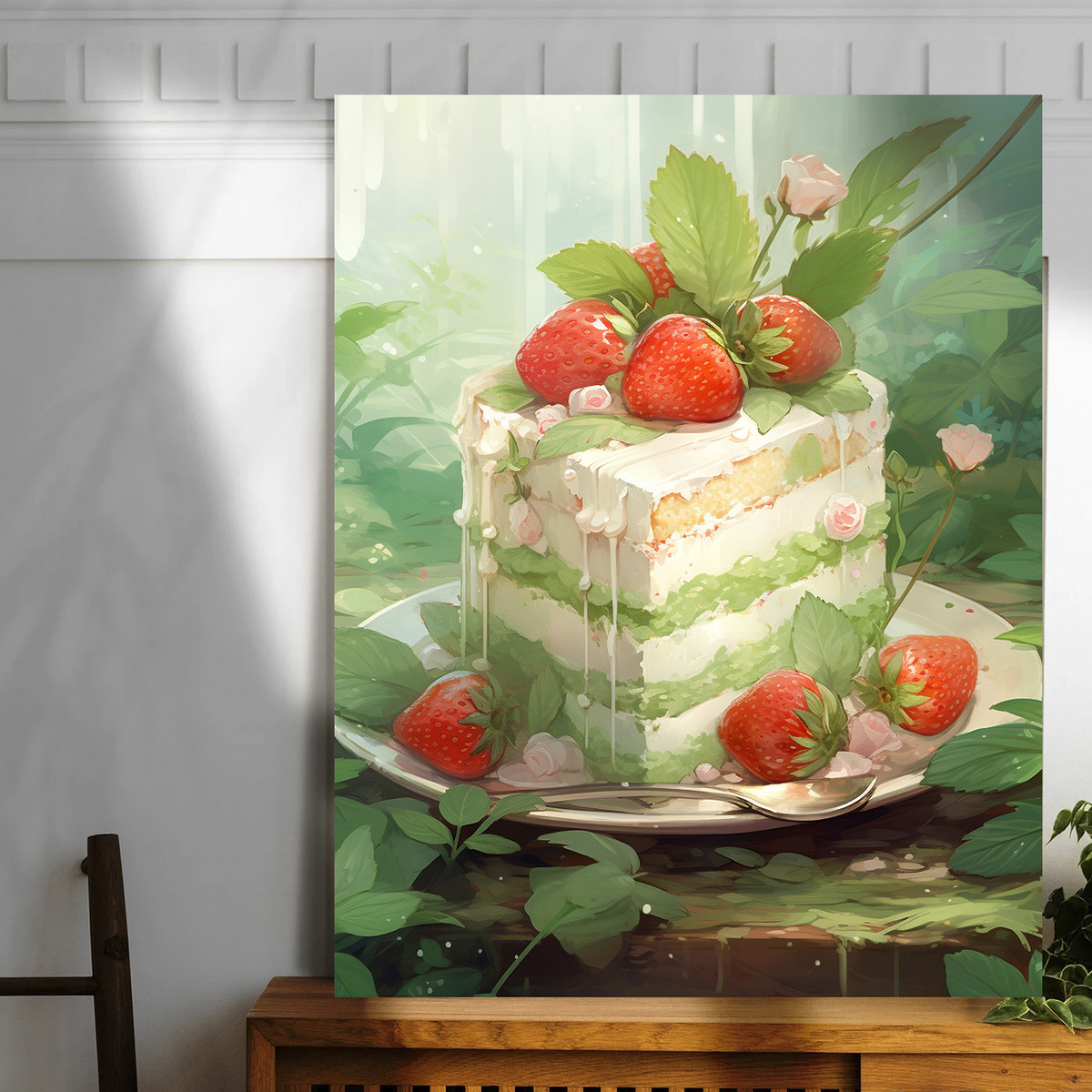 Cuadro Canvas Decorativo Para Pasterleia Panaderia Pasteles