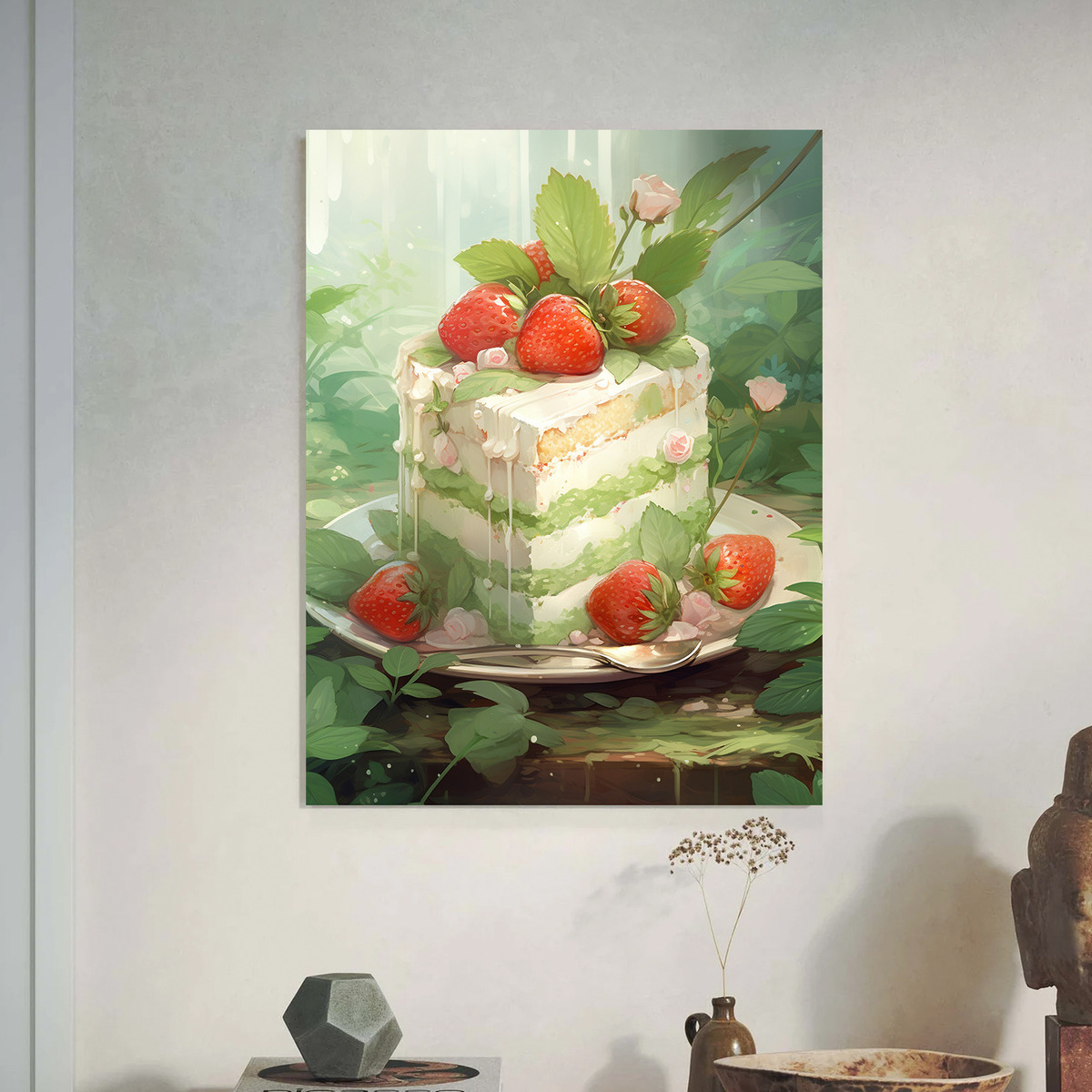 Foto 2 | Cuadro Canvas Decorativo Para Pasterleia Panaderia Pasteles