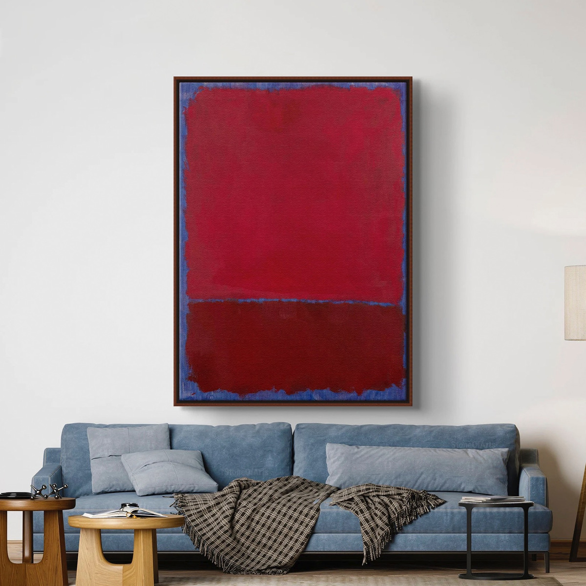 Foto 5 pulgar | Cuadros Canva Mark Rothko Arte Abstracto Bastidor 60x80cm