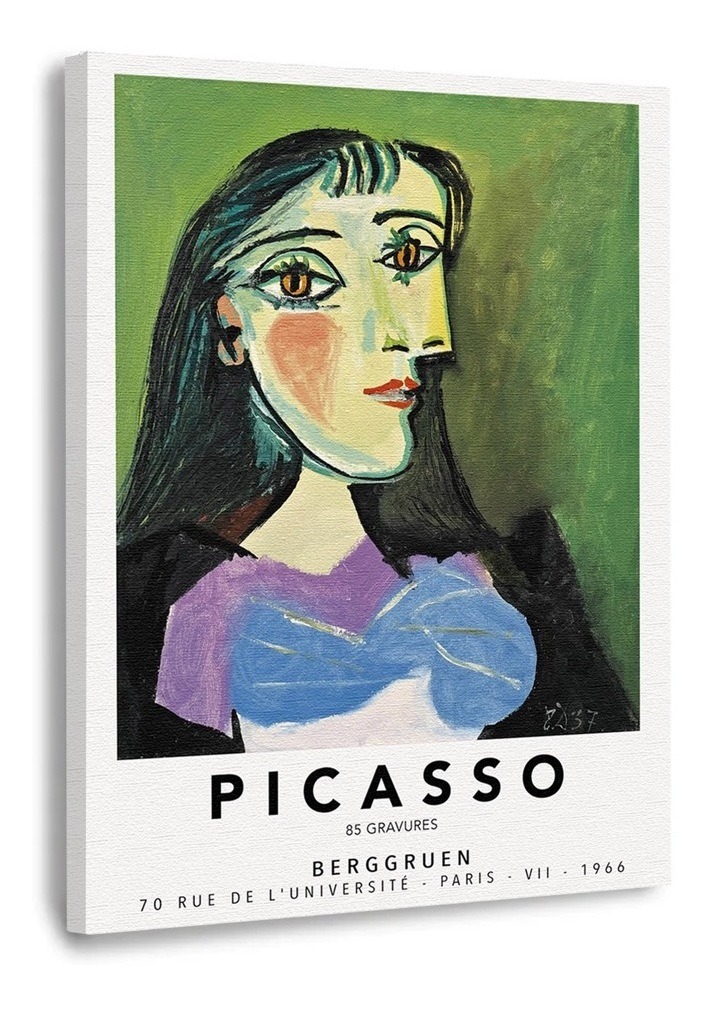 Foto 2 | Cuadros Picasso Abstractos Minimalista Modernos Canvas Museo