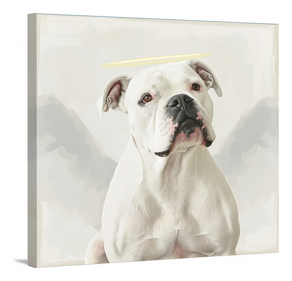Foto 2 pulgar | Cuadro Perros Retratos Varias Razas Canvas Decorativo 55x55