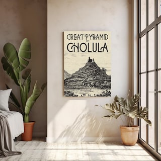 Foto 1 | Cuadros Decor Maravillas De México Vintage Canvas 50x70cm Hd