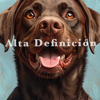 Foto 2 | Cuadro Decorativo Labrador Retriever Mascota Retrato Canvas