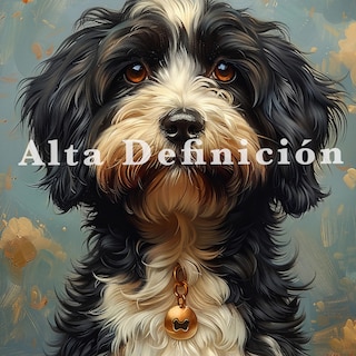 Foto 2 | Cuadro Perros Retratos Varias Razas Canvas Decorativo 55x55