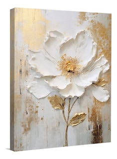 Foto 1 | Cuadros Flores Elegante Abstracto Moderno Canvas Grueso60x90