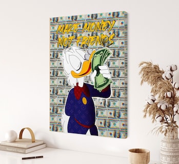 Foto 4 | Cuadros Decorativos Estatuas Griegas Graffiti David Zeus Color Atenea Armazón Bastidor De Madera