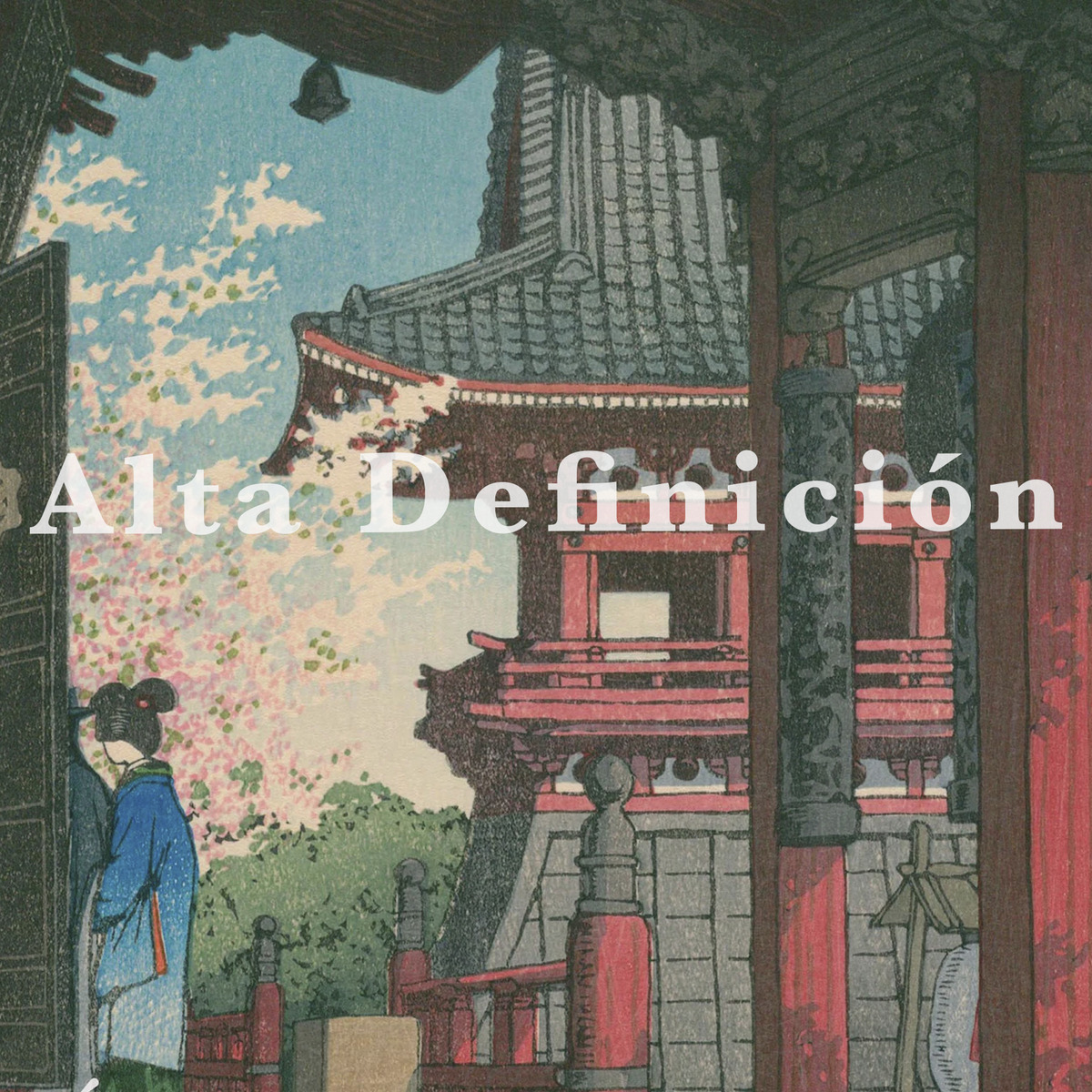 Foto 2 | Cuadros Arte Japones Anime Vintage Marco Madera 40x60cm.