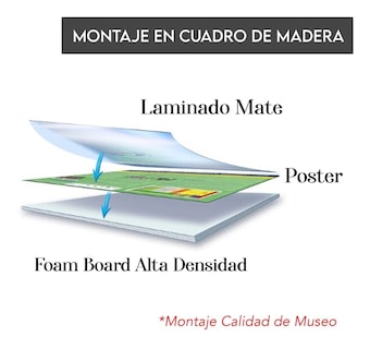 Foto 3 | Set 2 Cuadros Con Tu Foto Diseño Personalizado Marco Madera