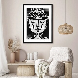 Foto 2 | Cuadros Frida Kahlo Modernos Con Marco Madera Laminados