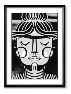 Foto 3 | Cuadros Frida Kahlo Modernos Con Marco Madera Laminados