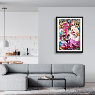 Foto 2 | Cuadro Decorativo Marilyn Monroe Grafiti Para Estética Sala
