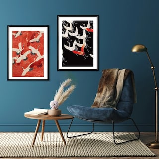 Foto 3 | Set Cuadros Con Marco Negro Arte Japón Kimono Decorativo Hd