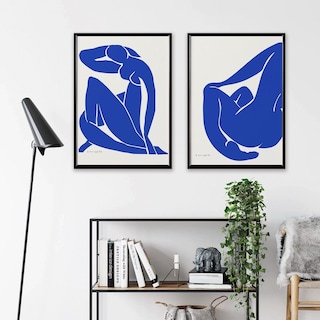 Foto 2 | Set 2 Cuadros Matisse Desnudo Azul Con Marcos De Madera