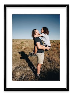 Foto 1 | Cuadro Con Marco Madera Con Tu Foto Personalizado Laminado