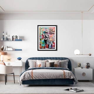 Foto 2 | Cuadro Decorativo Niños Grafiti Moderno Elegante Sala Recama