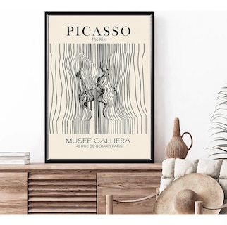 Foto 1 | Cuadro Arte El Beso Picasso 40x60 Cm