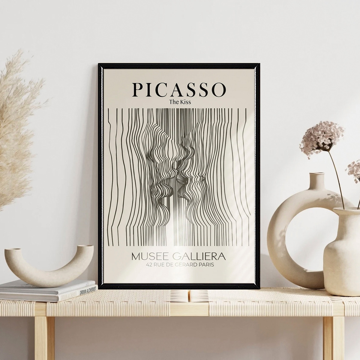 Foto 2 | Cuadro Arte El Beso Picasso 40x60 Cm
