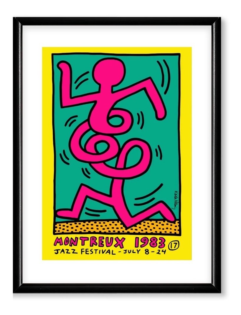 Foto 2 pulgar | Cuadros Marco Madera Jazz Music Poster Festival Varios Model